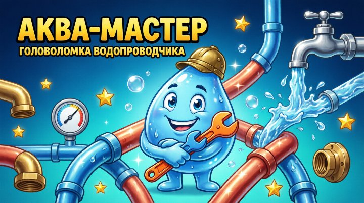 Аква-Мастер — головоломка водопроводчика